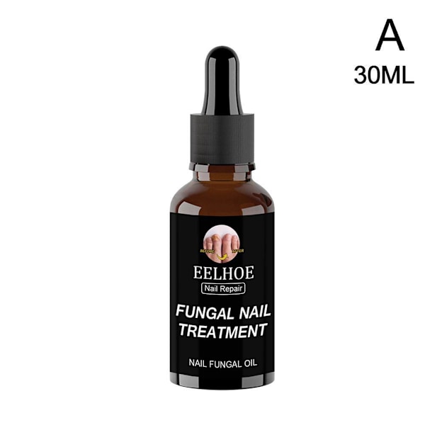 50ml EELHOE Nagelvårdslösning För Förtjockning Och Uppljusning Av Naglar Tar Bort Grå Och Döda A1X5 brownA 30ml