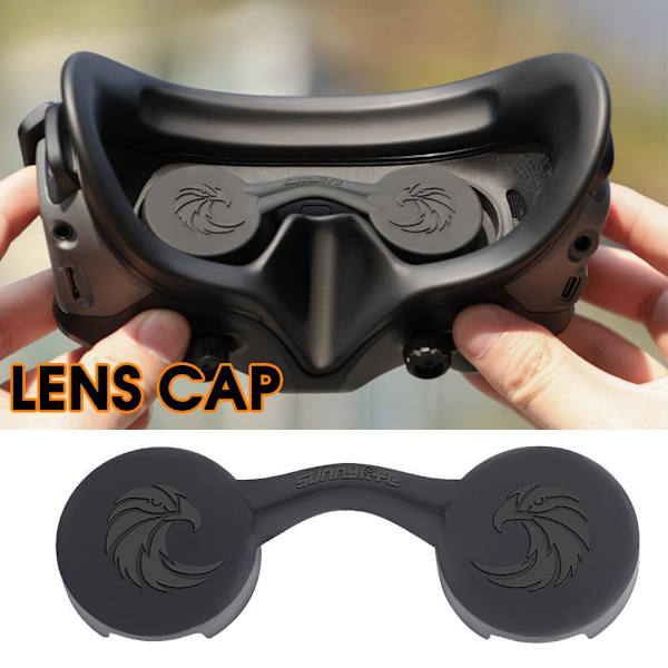 Sunnylife Eagle Silikon Linsskydd Fodral för Goggles 2 D4V9