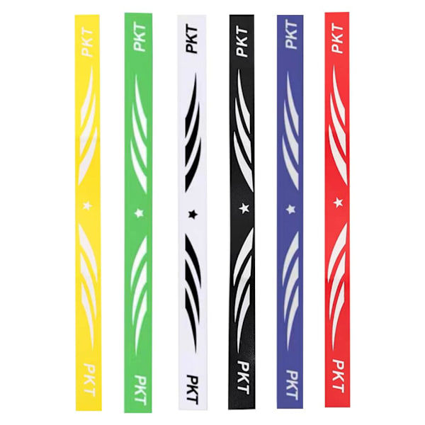 Skyddstejp för badmintonracket, anti-repor, huvudskydd black 1pc