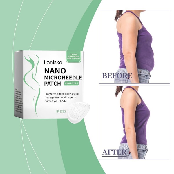 Nano Micro Nål Plåster Slimmande Micro Nål Plåster Uppstramande LineCare Plåster