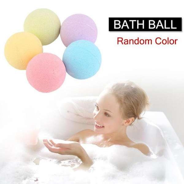 Färgglad Badbomb Boll Hem Hotell Badrum Aromaterapi Z6B6 Rengöringsboll USS