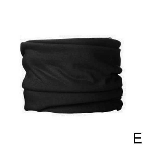 Halsdamask Bandana Balaclava Ansiktsmasker Kylande Ansiktsis Scarf .* Skydd `AU. black One-size