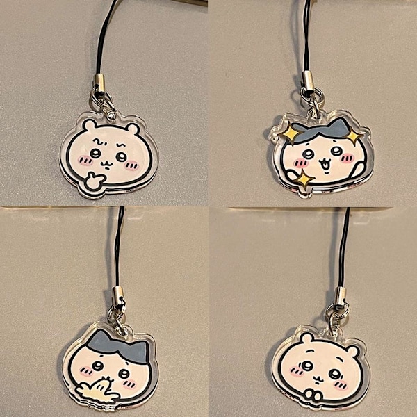 Cartoon Chiikawa Hachiware Usagi Akrylnyckelringar style3 One size