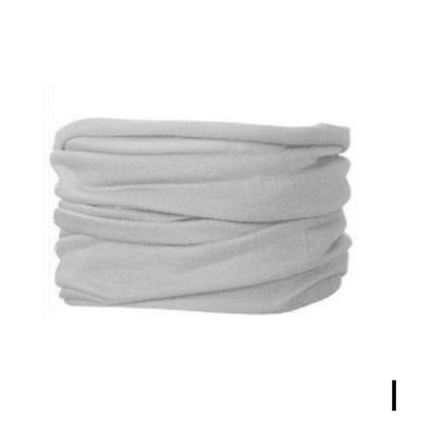 Halsdamask Bandana Balaclava Ansiktsmasker Kylande Ansiktsis Scarf .* Skydd `AU. grey One-size
