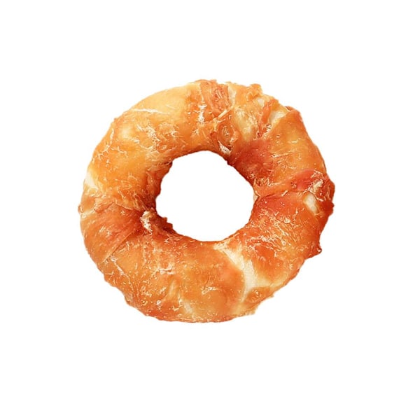 Hundgodis Donut Husdjurs Tuggsticka Stor Storlek Tuggbar φ} &ε ё⭐ аι ◆ Chicken 170g