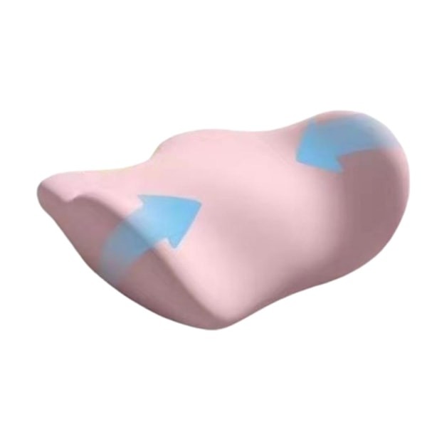Ländryggsstöd Smärtlindring Hemmakudde Säng För Sömn NY Kudde K5B2 pink 1pcs