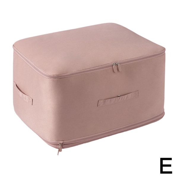 Ultra Spacebesparande Självkomprimerande Organiserare, Tung Duty Flyttning  pink2 52*42*25cm