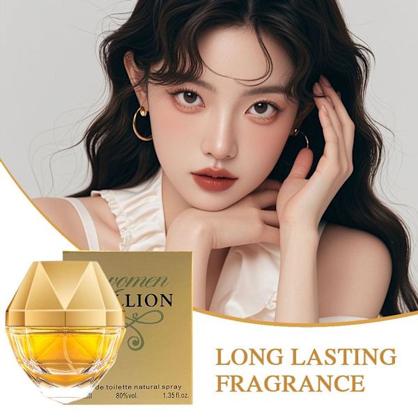 MILLION Floral Doft 40ml - 80% Vol. Naturlig Eau De Toilette Spray för Kvinnor