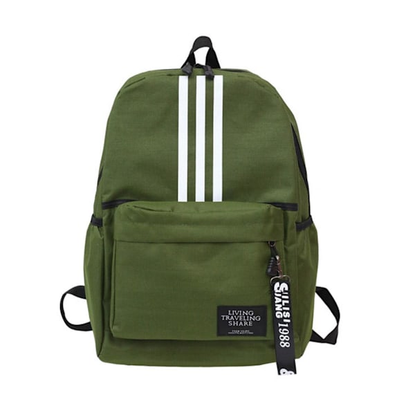 Neutrala studentryggsäckar med stor kapacitet, koreansk version, mode, par, reseryggsäck N6i8 E One size