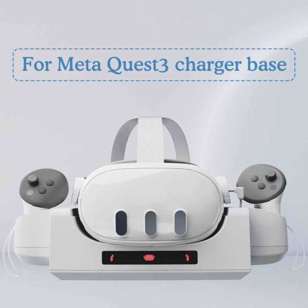 För Meta Quest 3 Laddning DockStation Hållare Bas Display Stand V