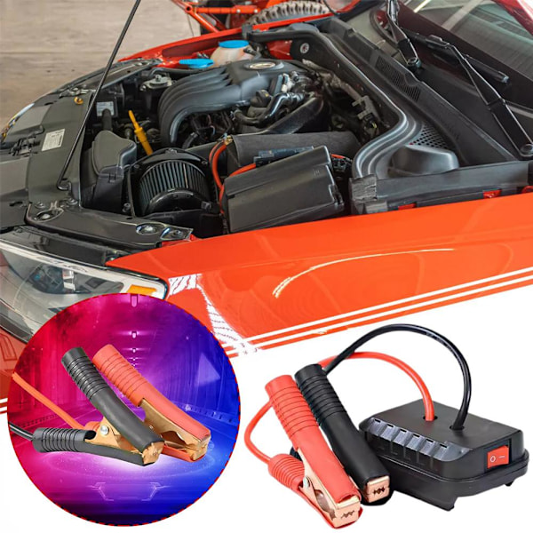 för Konverterare Laddare Elektrisk Hammare Bil Nödstartare Nej B A One size
