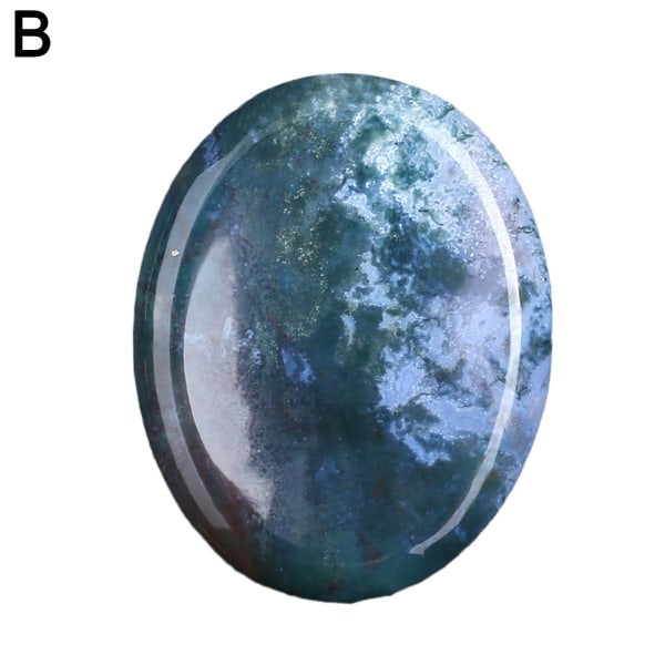 7 Chakra Oro tumstenar Ädelsten Reiki Antianxiety Crystal S Aquatic agate One-size