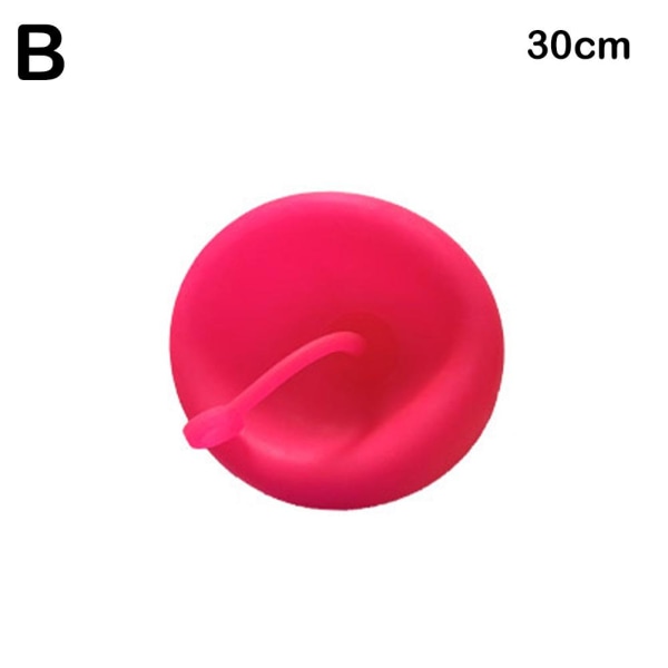 Bubble Balloon Transparent Bounce Uppblåsbar Rolig Toy Ball Infl pink one-size