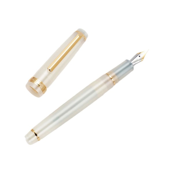 Jinhao 82 Akryl Transparent Reservoarpenna Fin Spets 0,5 mm Ink Wr coffe 0.5mm