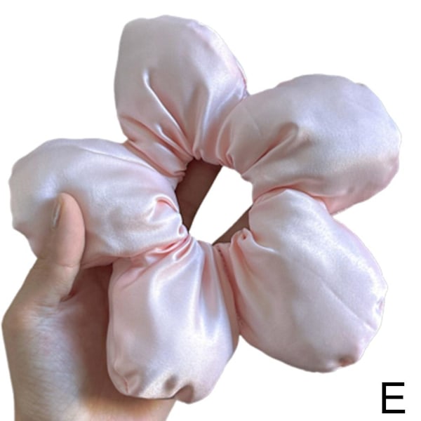 Blomster Scrunchies Dopamin Svampblommor Scrunchies Söta Och Na light Pink One size