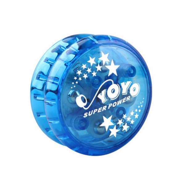 Kreativ LED YOYO Ball Yo-yo Glow Fancy Swirl Yo Yo Toy purple one-size