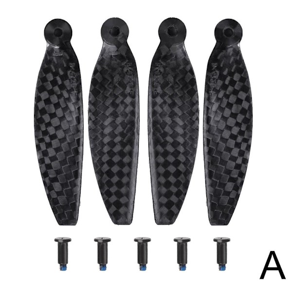 Kolfiber Lågbrus Propellrar för DJI Mini 4K/Mini 2 SE/Mini 2/Mini SE Tillbehör, Ersättningsblad Propellerdelar 8pcs for DJI Mini 4K