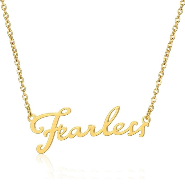 1989 Reputation Lover Halsband inspirerade Fearless Lover Neckl 1989 Gold