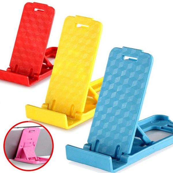 Härligt Universal Hopfällbart Mini Mobiltelefon Skrivbordsställ Lot S0