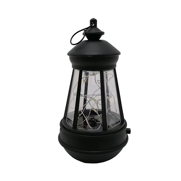 Solcells-drivna LED-lykta - Vattentät lampa - Hängande utomhus A One-size