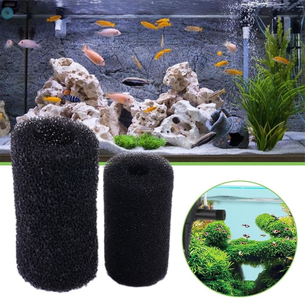 5x Sponge Aquarium Filter Protector Cover för Fish Tank Inlet Po 1pcsB S 5pcs
