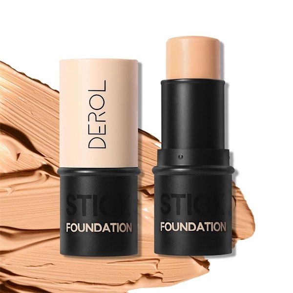 2-i-1 Concealer och Foundation Magic Stick, Concealer Stick O4O2 L0B2 04# 7g