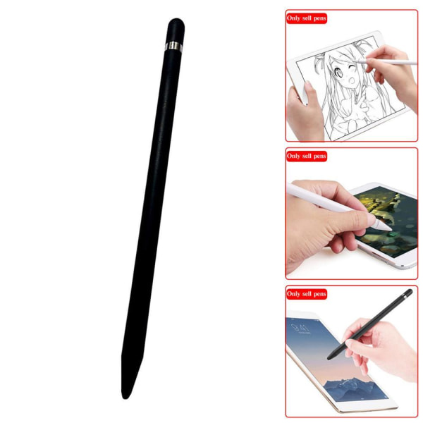 Universal kapacitiv penna ritstift för Ipad Android surfplatta white One-size