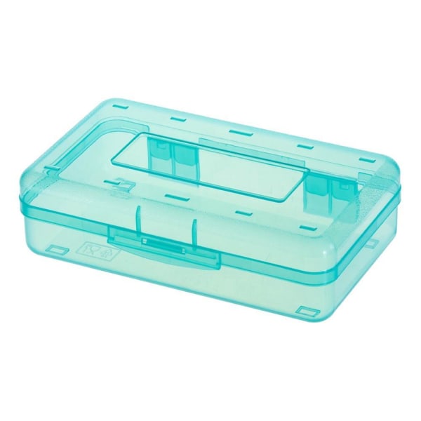 Case i plast Candy Color Clear Case Stor kapacitet St yellow 20.3*12.2*5.9cm