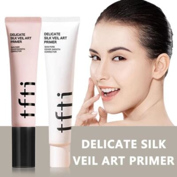 TFIT Delicate Silk Veil Art Primer 30ml 12H Passform & Långvarig K-Beauty. White 1pcs