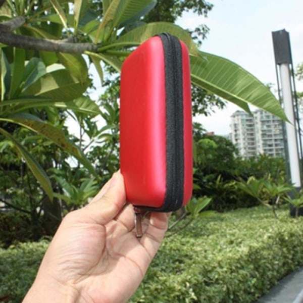 2,5" extern USB -hårddisk Hårddisk Case Cover Red One-size