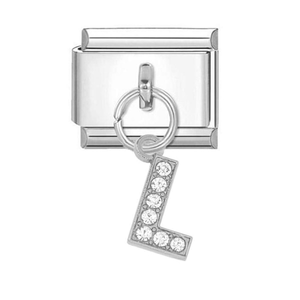 Italienskt modularmband Passar alla 9 mm italienska armband - A-Z Ch G 1pc