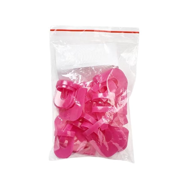 U-formade Nagellacksskydd Böjd Form Fingerverktyg Guide Mall Manikyr Konst Nagel K1c0