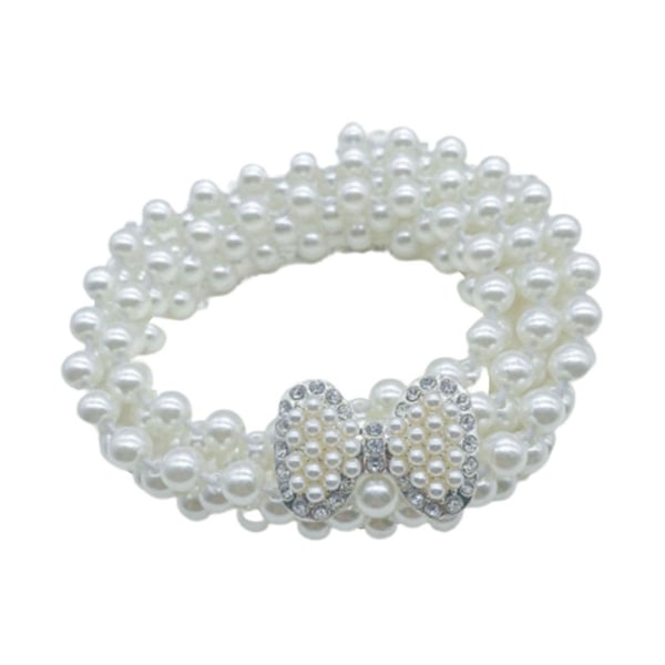 Pearl midjeband Rhinestone Snygga kläder Accessoarer bow tie gold ONE-SIZE