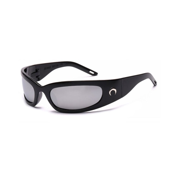 Färgglada solglasögon Europeisk och amerikansk trend utomhusridning G black one size