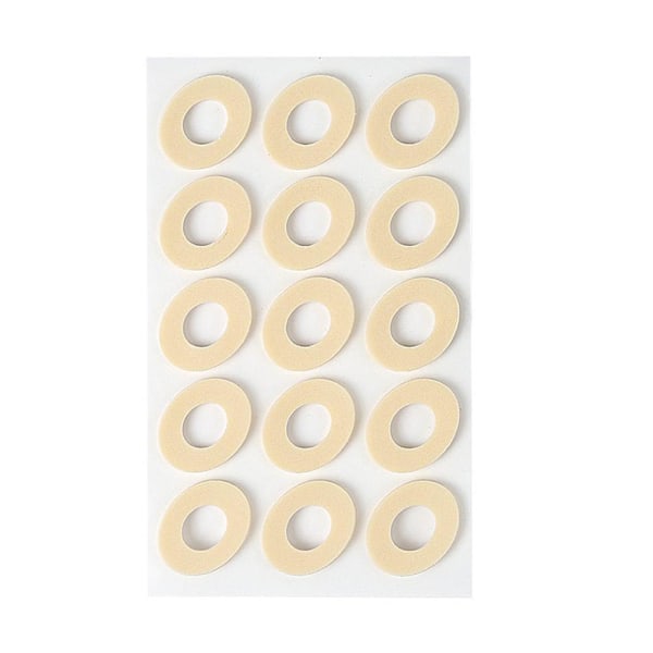 Gel Silikon Mais Kissen Sofort Pads Gips Schuhe Patch Fuß circle 15pcs