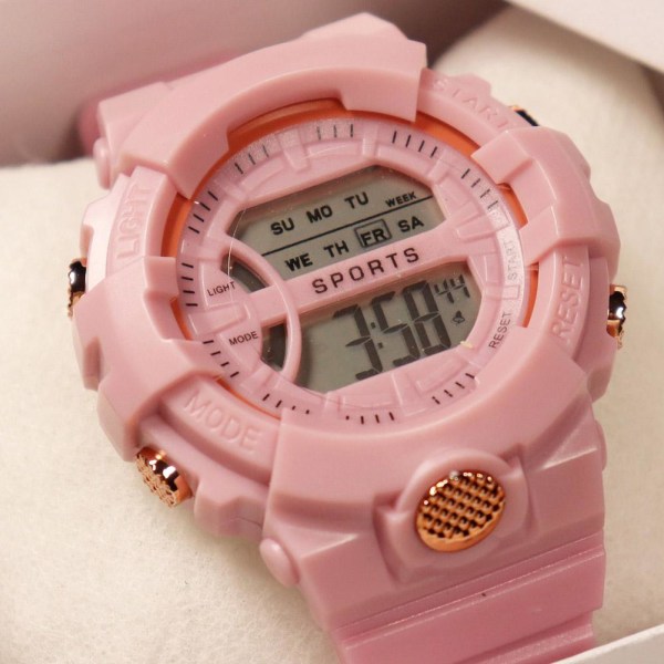Multifunktionell elektronisk watch Enkel watch Watch Blue One size