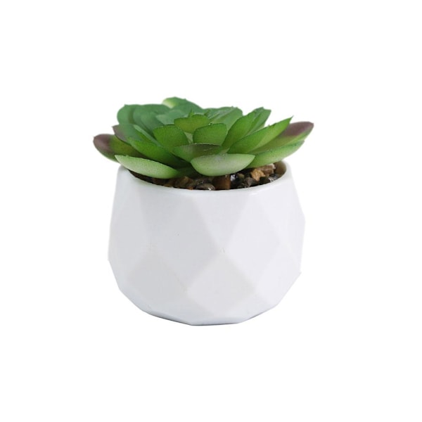 Konstgjord krukväxt Succulent Pot Small Faux Fake Kaktus InOu E 1set