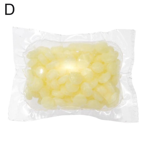 1påse Laundry Scent Boosters Beads Scent Gel Beads Doft La Z yellow One-size