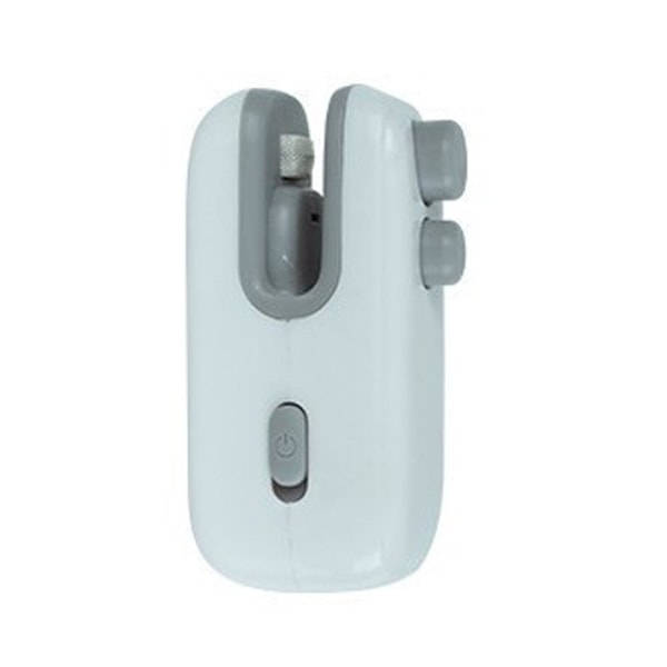 Mini Påse Mat Värmeförseglare 2 i 1 Handhållen Vakuumförsegling Portabel U White 1pcs