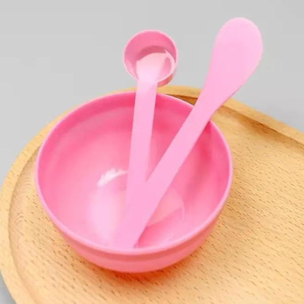 Skönhet 3-delars DIY Maskskål Skönhetsmaskskål Ny I2