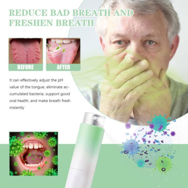 Probiotika Oral Spray Breath Freshener Portable Deodorant Breath peach 8ml