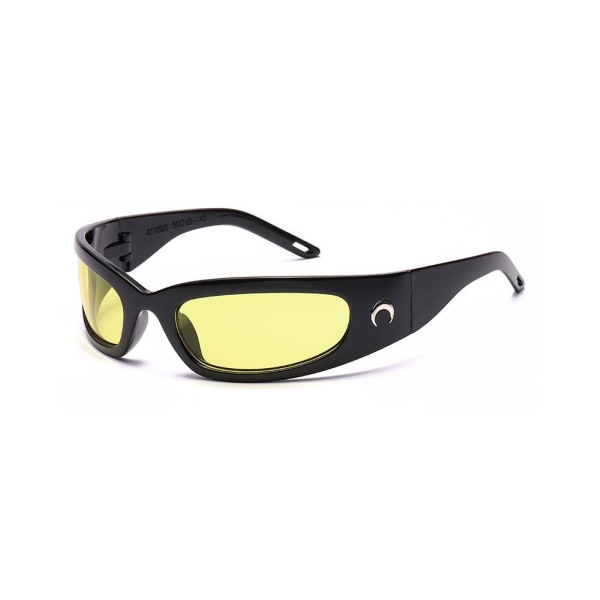 Färgglada solglasögon Europeisk och amerikansk trend utomhusridning G white one size