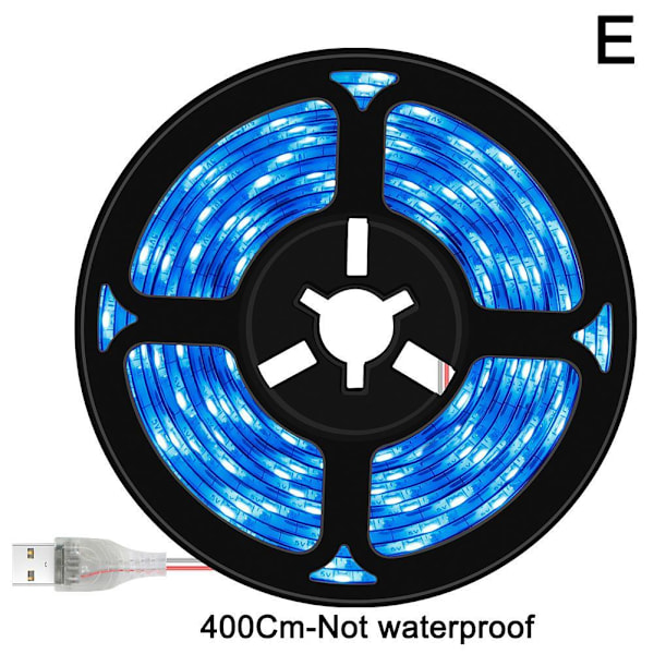 Hunato Vattentät Led Grow Light med USB, 5V utomhuslampor för As shownI 2m/Not waterproof