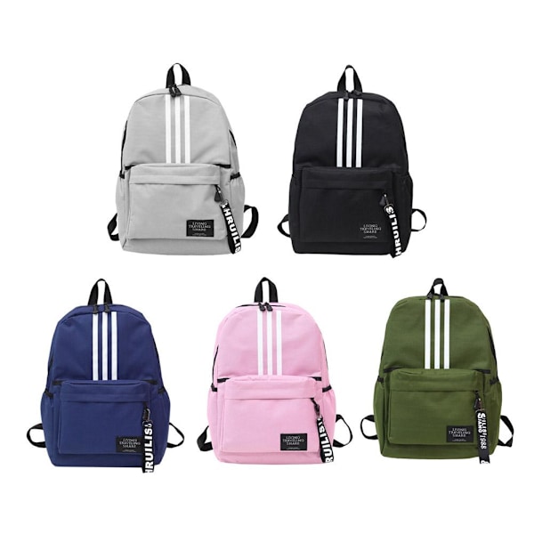 Neutrala studentryggsäckar med stor kapacitet, koreansk version, mode, par, reseryggsäck N6i8 A One size