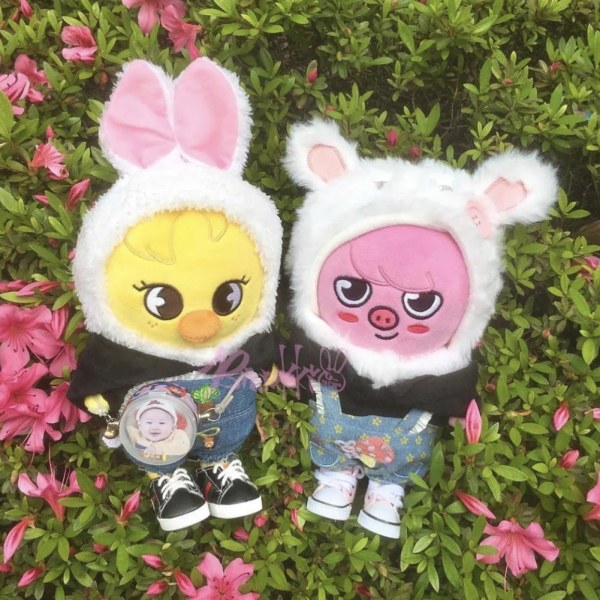 Cool Skzoo Stray Kids Skzoo Doll Plyschleksaker Chan Leebit DWAEKKI G one-size