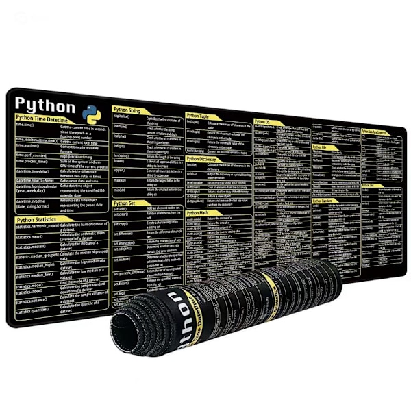 Python Kommandon Genvägar Musmatta, Python Musmatta, Förlängd JAVA 300*800*2mm