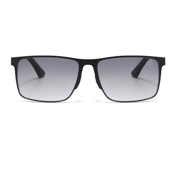 Fotokromatiska läsglasögon för män UV400 Sol Metallram Optiska linser Ålderssynta glasögon Ändra färg +100° 1pcs