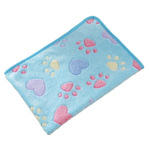 pulunto Katt- och hundtäcke, Pet Soft Warm Sleep Mat Filts Fl pink One-size
