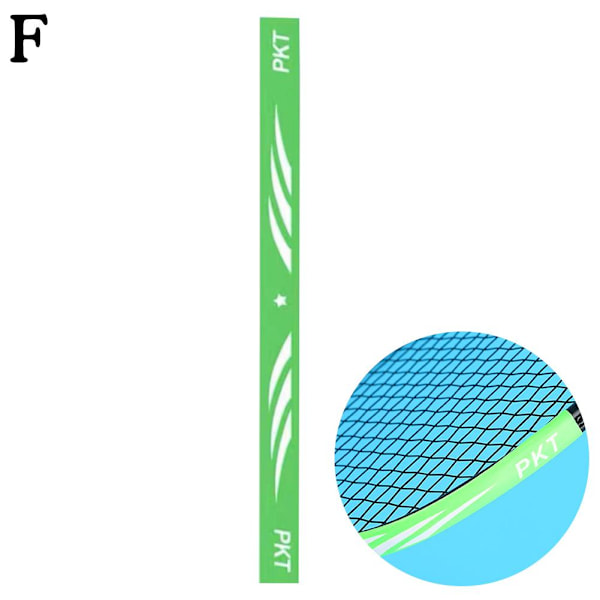 Skyddstejp för badmintonracket, anti-repor, huvudskydd green 1pc