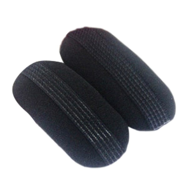 Invisible Hair Volume Öka Fluffy Puff Sponge Pad Clip NYHET S black Rear